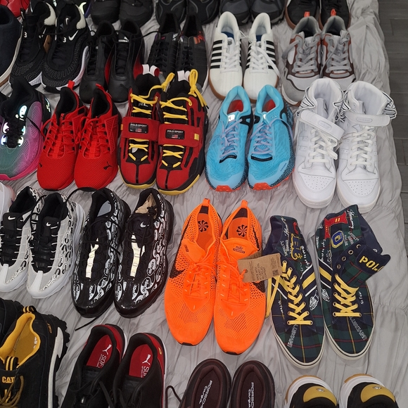 Nike Adidas Puma Ferrari Air Max New Balance Sketchers Polo Guess Shoes - Picture 8 of 8